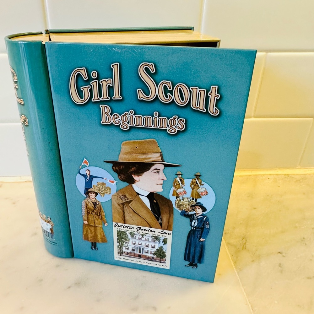 Girl Scout Beginnings book tin